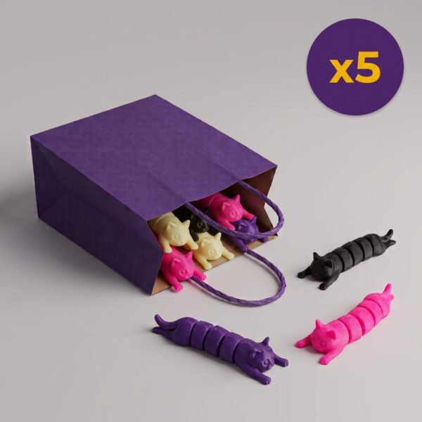 Gatitos Articulados (Pack x5)